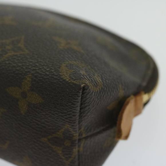 LOUIS VUITTON Monogram Pochette Cosmetic PM Cosmetic Pouch M47515 LV Auth 63417 - Picture 8 of 16